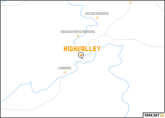 map of High Valley