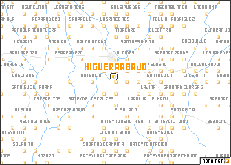 map of Higüera Abajo
