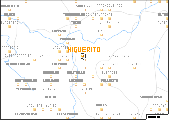 map of Higuerito