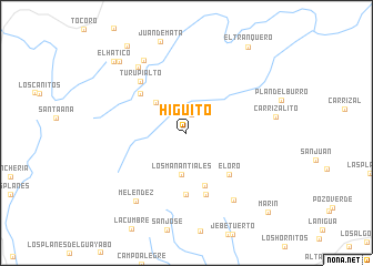 map of Higuito