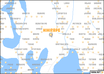 map of Hihirape