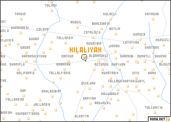 map of Hilālīyah