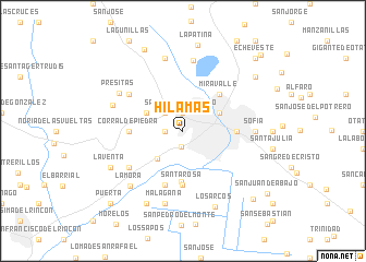 map of Hilamas