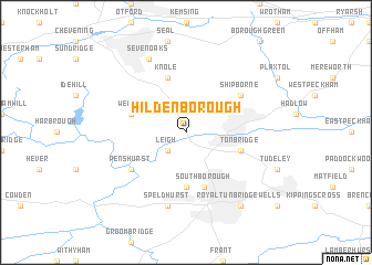 map of Hildenborough