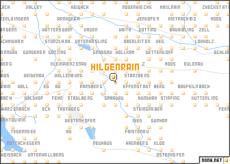 map of Hilgenrain