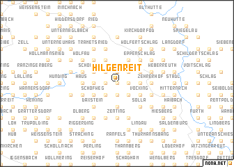 map of Hilgenreit