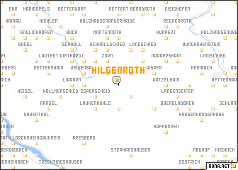 map of Hilgenroth