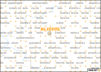map of Hilkering