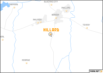 map of Hillard