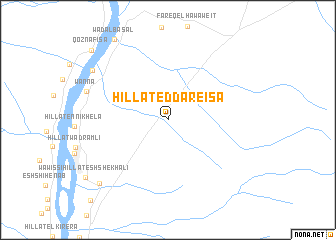 map of Hillat ed Dareisa