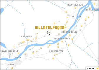 map of Hillat el Foqra