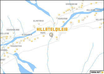map of Hillat el Qileia