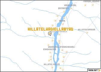 map of Hillat el Wadi el Labyad