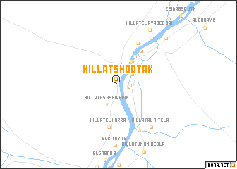 map of Hillat Shootak