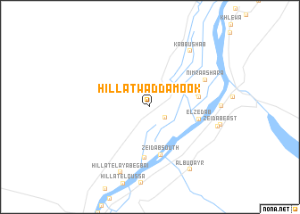 map of Hillat Wad Damook