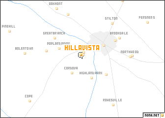 map of Hillavista