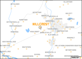 map of Hillcrest