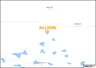 map of Hillhead