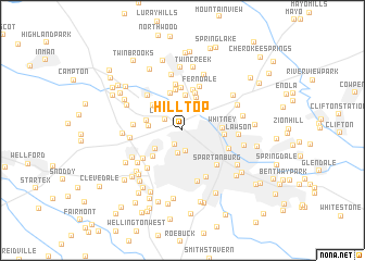 map of Hilltop