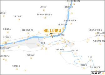 map of Hillview