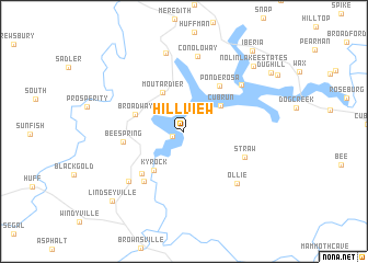 map of Hillview