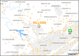 map of Hillview