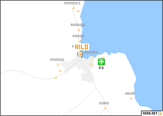 map of Hilo