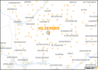 map of Hilsenhain