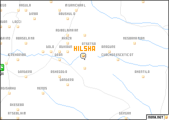 map of Hilsha