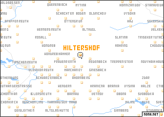 map of Hiltershof