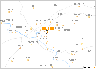 map of Hilton