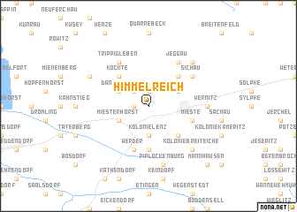 map of Himmelreich