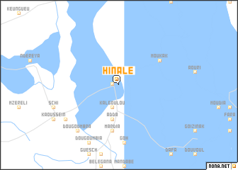 map of Hinalé