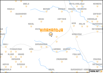 map of Hina Mandja