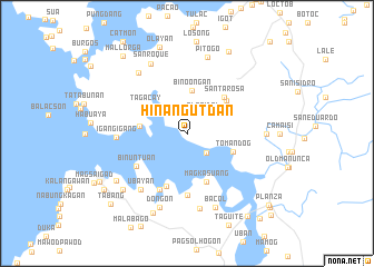 map of Hinangutdan