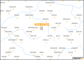 map of Hinbawng