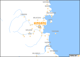 map of Hindang