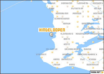 map of Hindeloopen