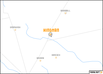 map of Hindman