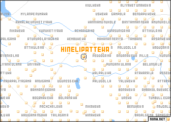 map of Hinelipattewa