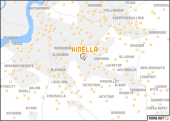 map of Hi-Nella