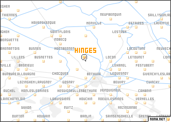 map of Hinges