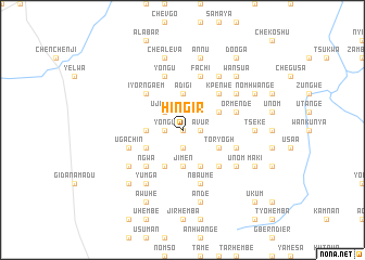 map of Hingir