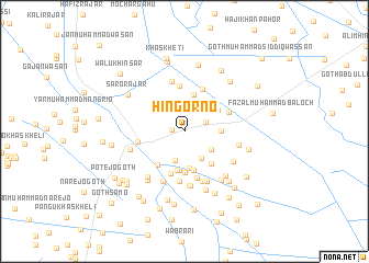 map of Hingorno