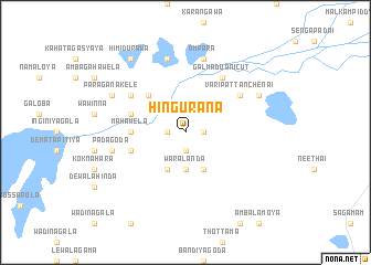 map of Hingurana