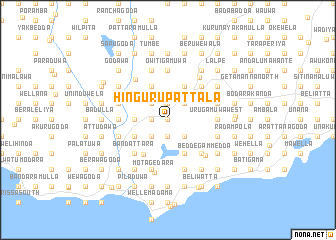 map of Hingurupattala