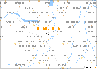 map of Hingwet-aing