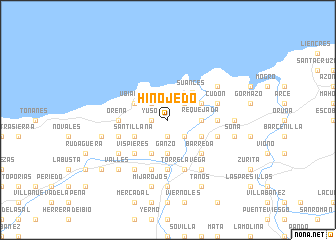 map of Hinojedo