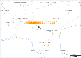 map of Hinojosa de Jarque