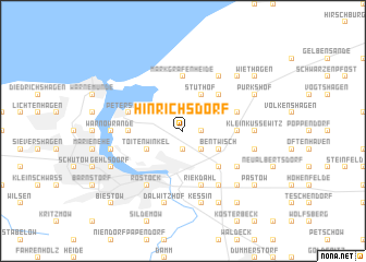 map of Hinrichsdorf